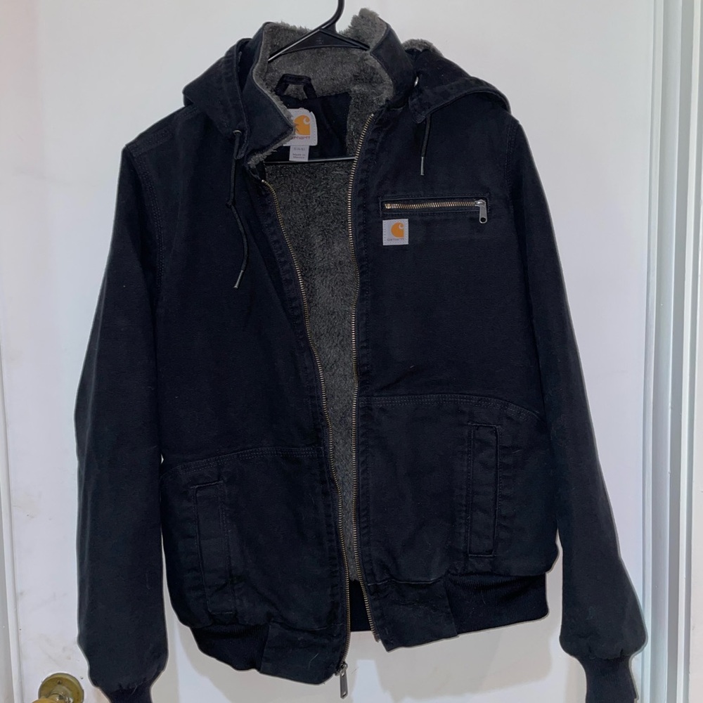 Carhartt women’s Black Hooded Jacket